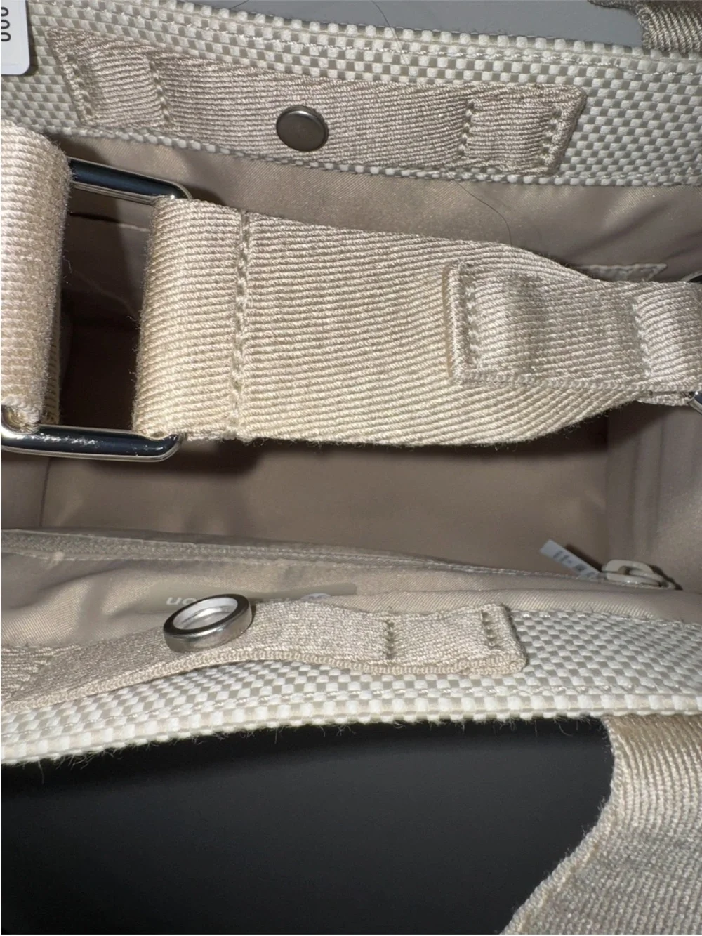 NWT Lululemon Two-Tone Canvas Tote Mini